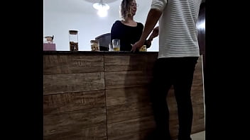 Cheating on her husband with a stranger at the bar but only anal