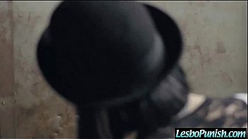 Andy&a nasty lesbians use dildos to punish each other mov 12