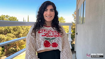 Bang real teens wild outdoor banging with sultry brunette nikki slick