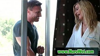 Gorgeous babe gives a nuru massage 07