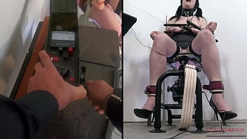 Machine fucked and electrified