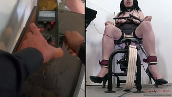 Machine fucked and electrified