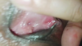 Close up view of pussy licking