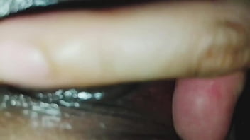 Close up view of pussy licking