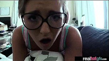 Teen cute real gf banged hard on cam mov 09