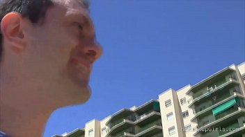 Slutty euro babe gets paid for sex