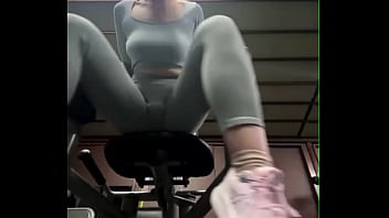 Public fucking in the gym