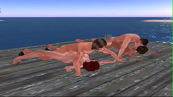 The dock will rock around your cock