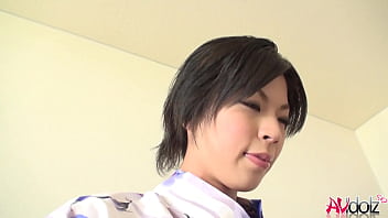 Japanese woman in kimono sucks cock outdoors uncensored