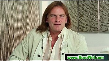 Nuru slippery massage with happy ending 10