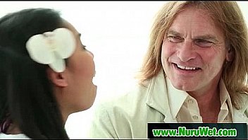 Nuru slippery massage with happy ending 10