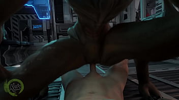 Human and tauren alien fuck