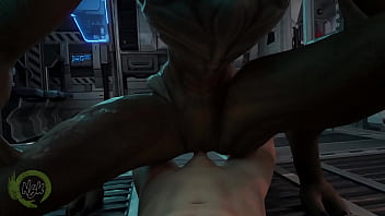 Human and tauren alien fuck