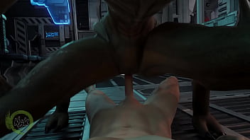 Human and tauren alien fuck