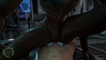 Human and tauren alien fuck