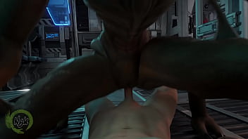 Human and tauren alien fuck