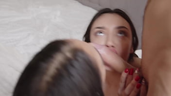 Hot threesome lucky guy bgg