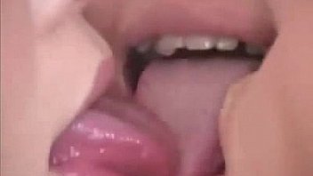 Japanese lesbians kiss 17