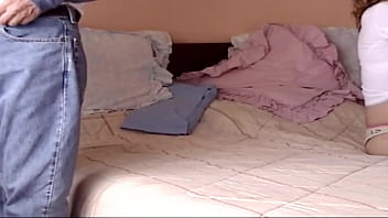 Real hidden camera my first blowjob and fuck with stepbrother he cums inside my pussy