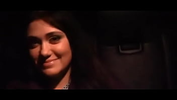 Attractive brunette pickup babe sucks