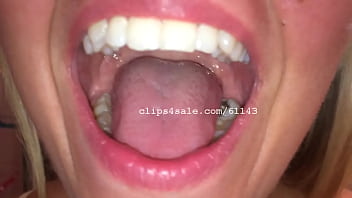 Mouth fetish diana mouth part2 video1