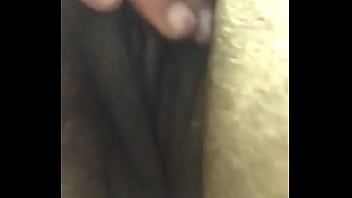 Goes to town on herself