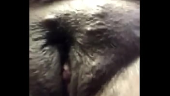 Goes to town on herself