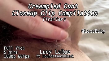 Creampied Cunt Closeup Clip Compilation thumbnail