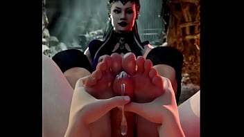 Sindel mortal kombat foot fuck by evilaudio propor