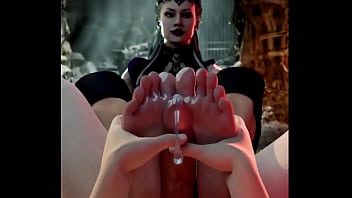 Sindel mortal kombat foot fuck by evilaudio propor