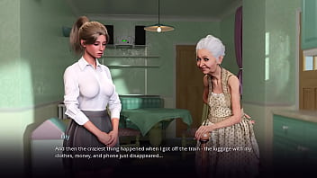 Village slut tranformation #02 meeting strange old granny