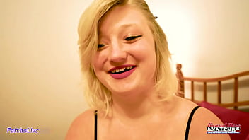 Blonde hottie faiths hope deepthroats a big dick and gets her twat stuffed Blonde hottie faiths hope deepthroats a big dick and gets her twat stuffed