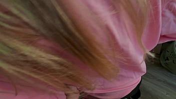 Teen 18 girl is teaching her ass to fart slowly in crowded place but something going wrong