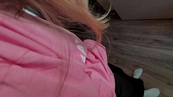 Teen 18 girl is teaching her ass to fart slowly in crowded place but something going wrong