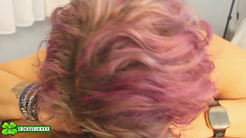 Lucky gurl ms naughty angel throat fucking a bbc best pov blowjob ever