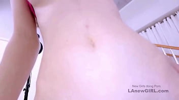 Aspiring attractive model seduced by the producer