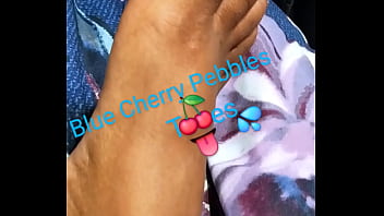 Dlong with cherry pebbles favorite foot fetish