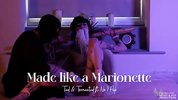 ** clip available **honey's got all tied up again to find out how much no1 pup can make her wriggle & writh