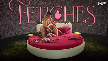 Two beautiful women exploring fantasies