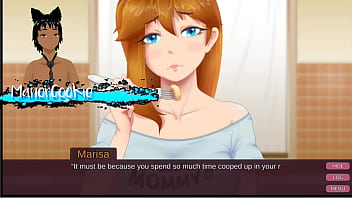 Milfy cummy having a good time watching marisa masturbating