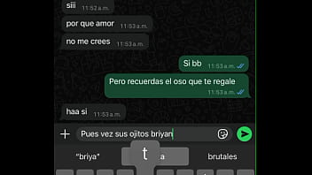 Descubro a mi novia puta por whats con su amante parte 1