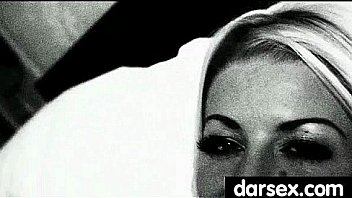 Beautiful babe enjoys a very big dick 4