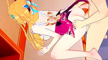 Escoffier wants aether to taste her pussy genshin impact hentai