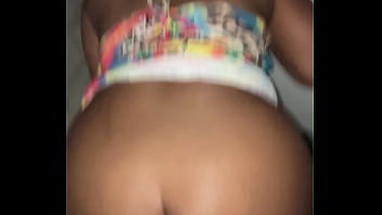 Big booty cheating ebony slut gets sneaky creamy backshots in the bathroom during the party