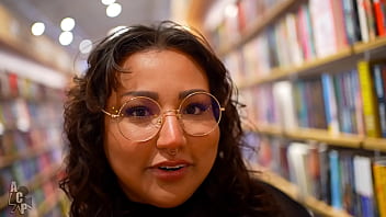 Gibby poses as a librarian book keeper and fucks thick bbw later that day