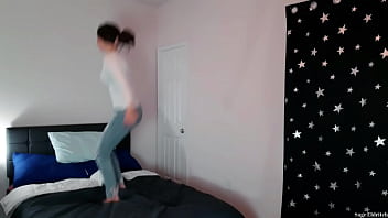 Sage eldritch jumping barefoot on the boss's bed for a promotion
