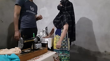 Hottest indian beautiful girl hardcore anal sex with tailor anal sex in tailor shop