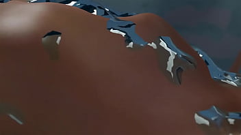 Kate marsh bathing and riding a doplhin shapes dildo deep inside her teen ass niisath