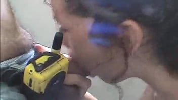 Blowjob in my bedroom