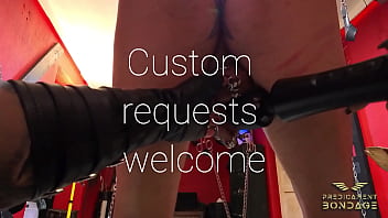 Helpless slave under heavy predicament